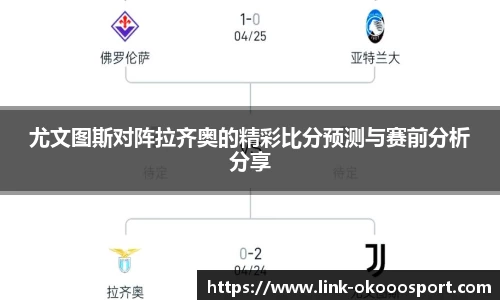 尤文图斯对阵拉齐奥的精彩比分预测与赛前分析分享